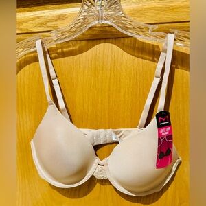 NWT Size 34B Convertible Bra Lightly Padded Maidenform nude neutral underwire